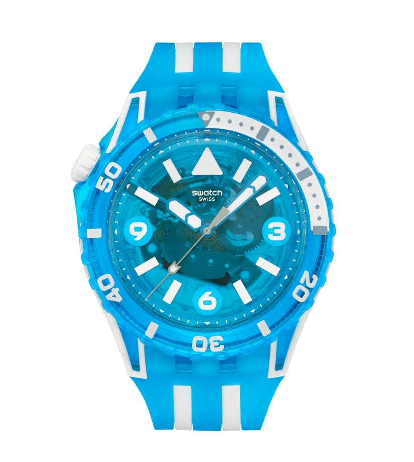 ساعت سواچ مدل SWATCH BLUE FIRE (SSCU09S100)
