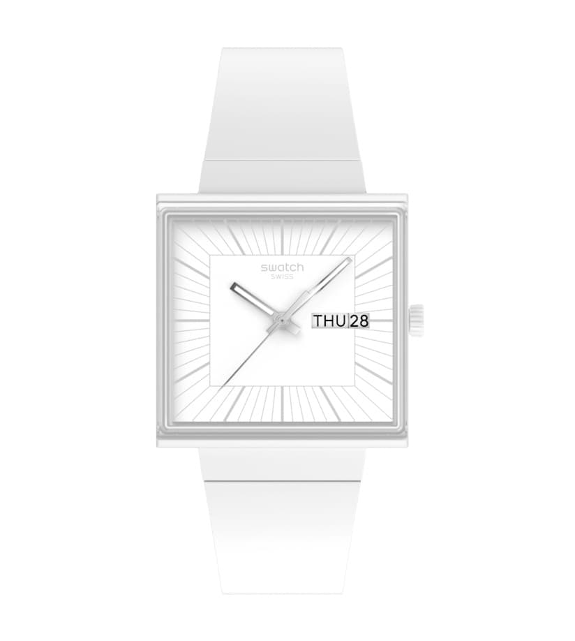 ساعت سواچ مدل SWATCH WHAT IF… ALLWHITE? (SO34W700)