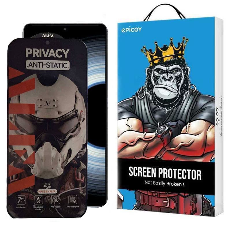 گلس پرایوسی اپیکوی مدل Alpha مناسب برای گوشی موبایل شیائومی Redmi K50 Ultra/ K50 Gaming/ K50 Pro/ K50 5G