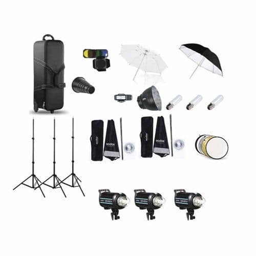 کیت فلاش استودیویی گودکس Godox QS300II Flash Head Kit — تصویر ۳