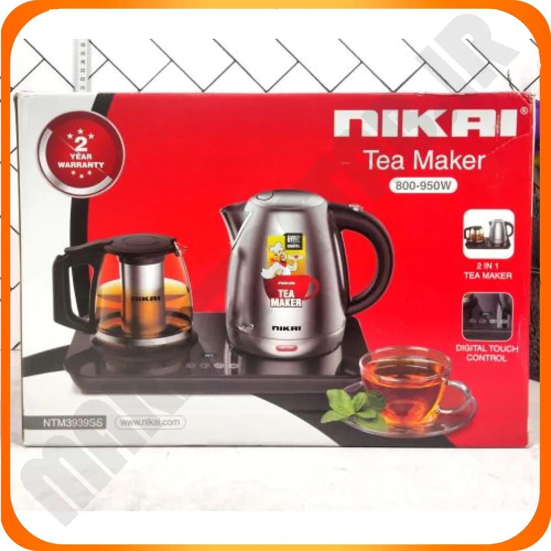 NIKAIچای ساز NTM3939SSنیکایی