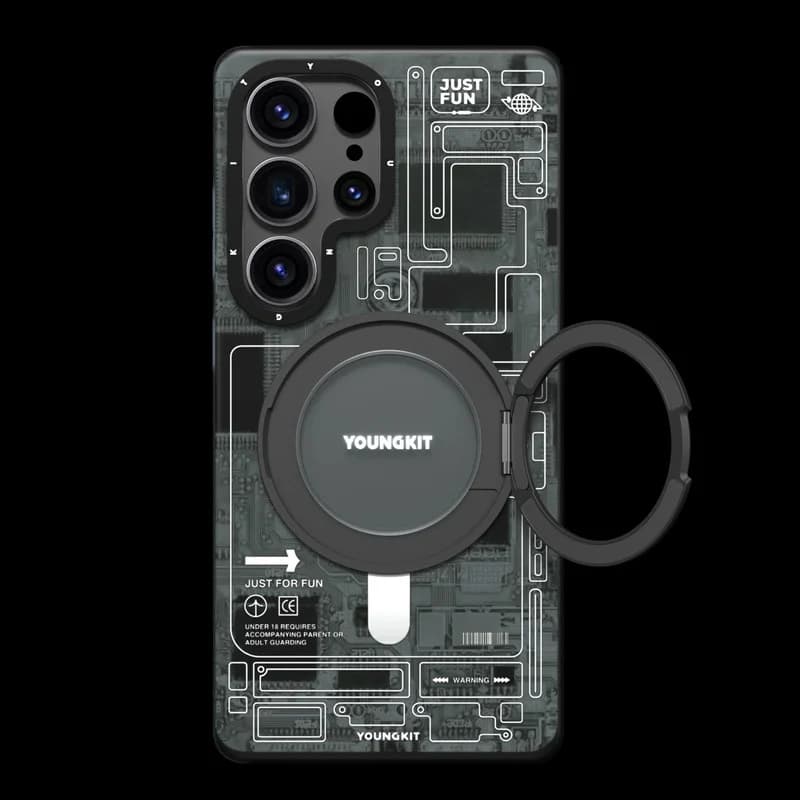 قاب یانگ کیت مدل Futuristic 360° مناسب برای گوشی موبایل سامسونگ Galaxy S25Ultra — تصویر ۶