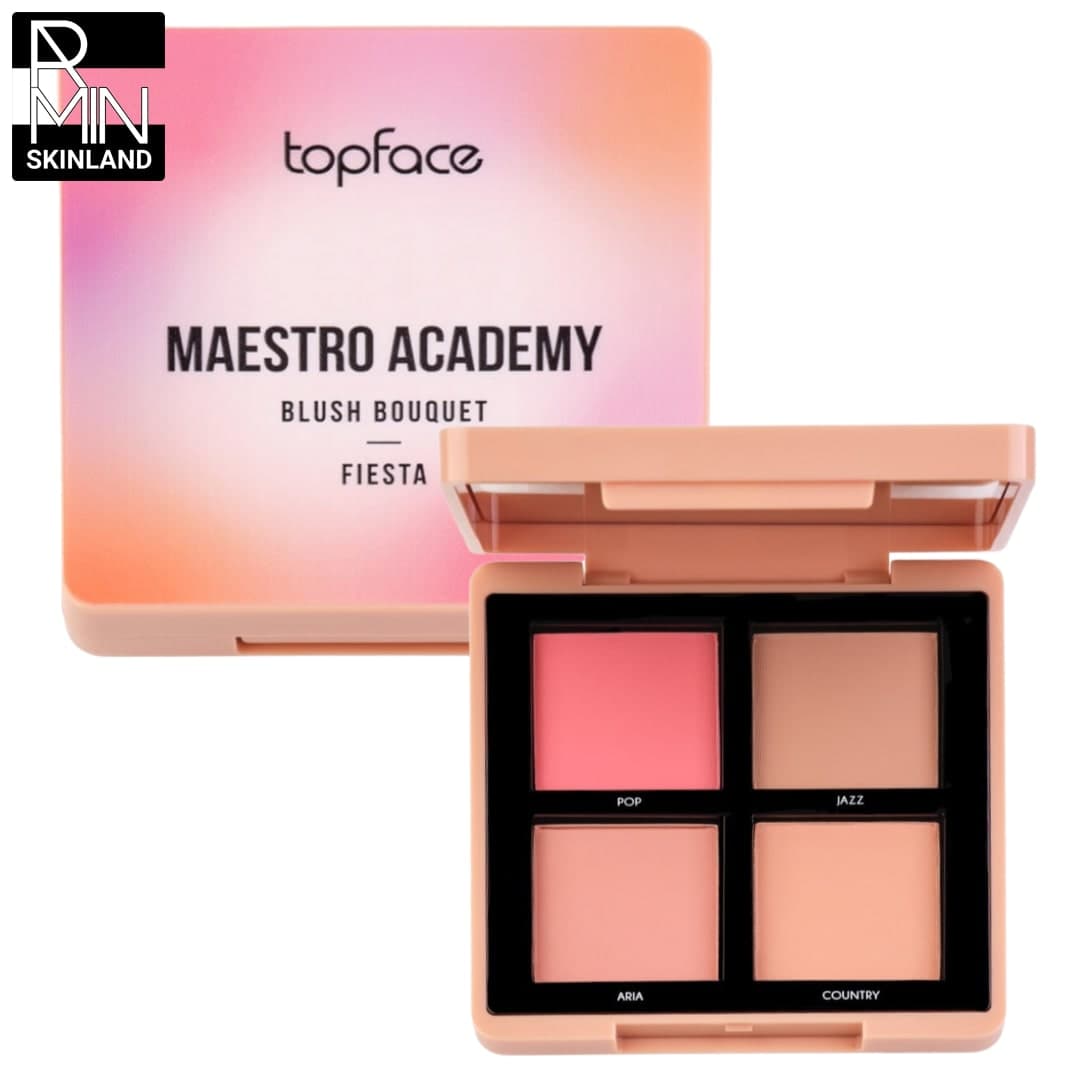 پالت رژ گونه تاپ فیس شماره 002 مدل Maestro Academy — تصویر ۳