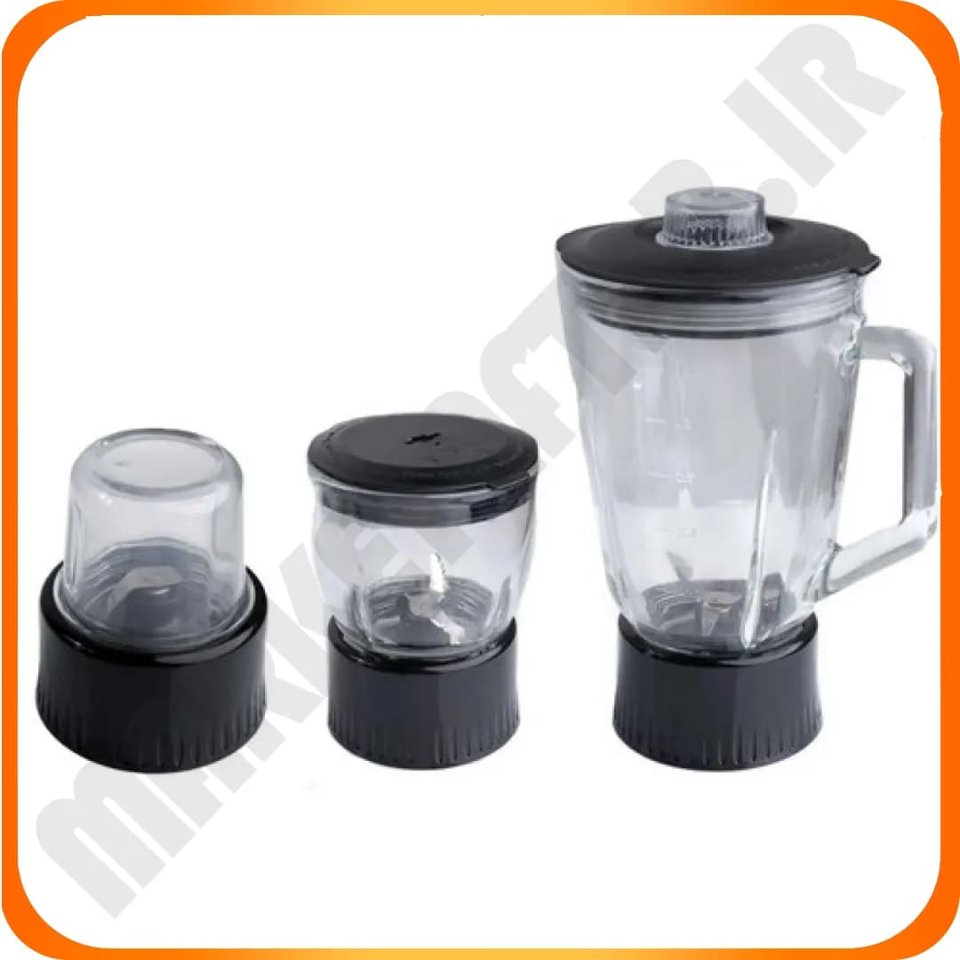 آبمیوه گیری مشکی 4 کاره nkm-041 nanani نانانی — تصویر ۲