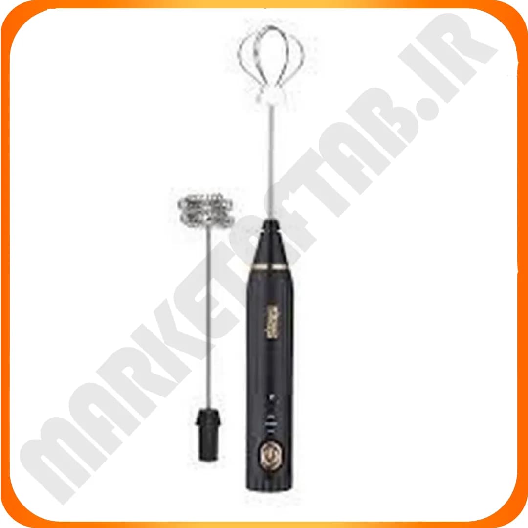 همزن شارژی کاپوچینو 2 کاره KA-3095 مشکی دی اس پی — تصویر ۲