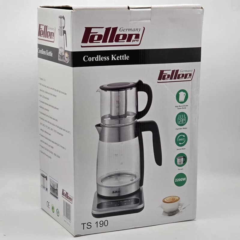 چای ساز روهمی 2200 سفید وات TS190 فلر FELLER — تصویر ۸