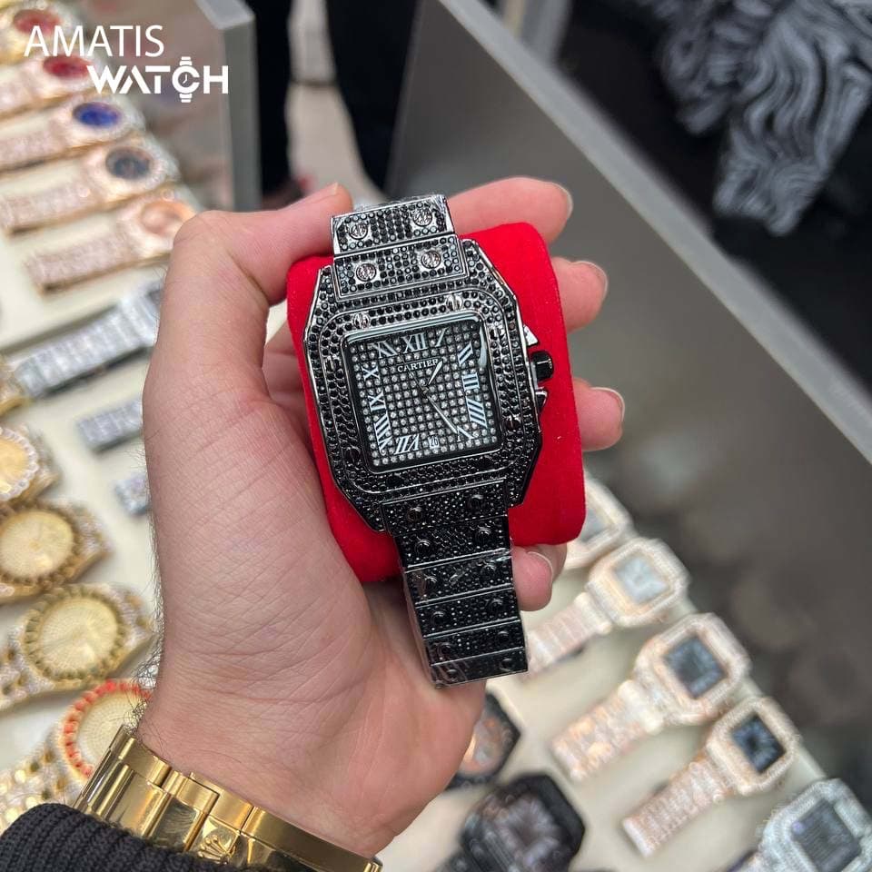 ساعت مچی فول نگین کارتیر مدل Cartier 4324C