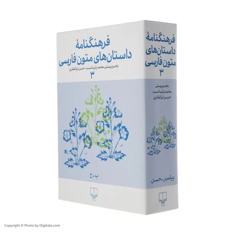 کتاب فرهنگنامه داستان های متون فارسی اثر محمد پارسانسب و حسن ذوالفقاری نشر چشمه جلد 3 — تصویر ۵