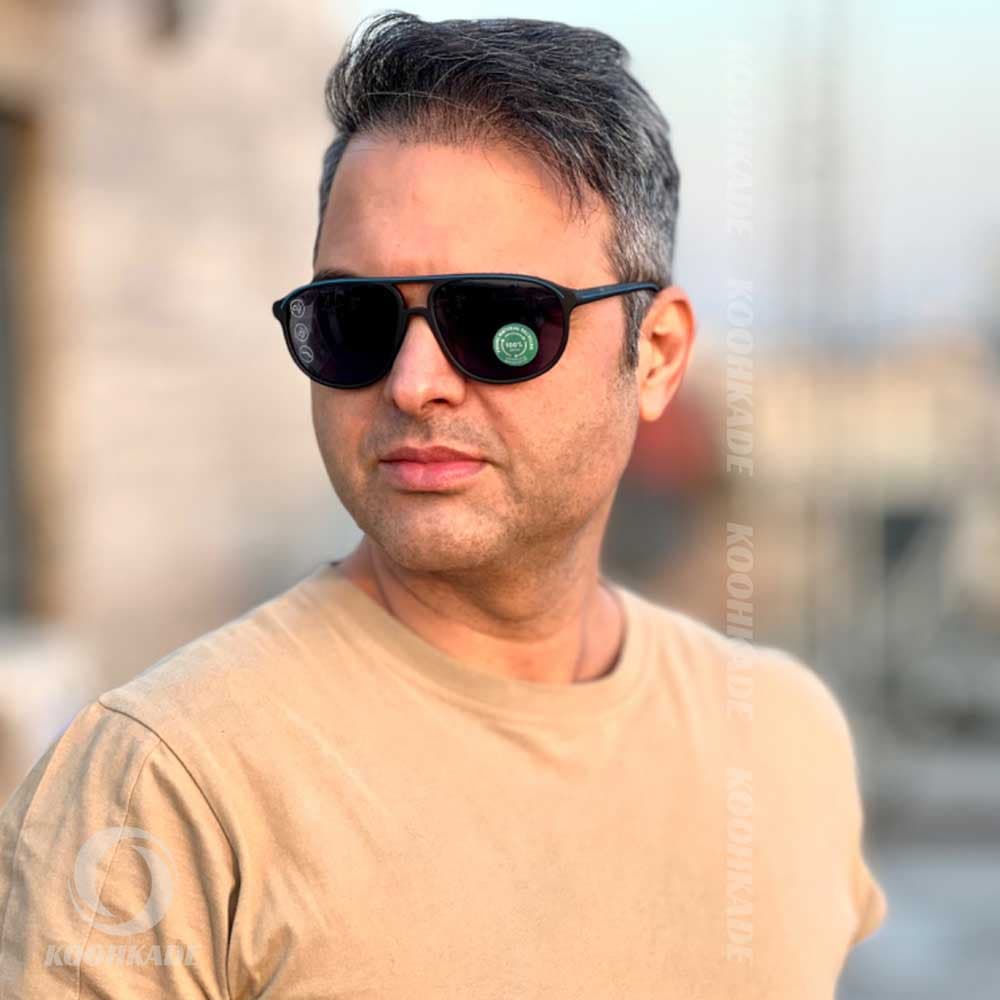 عینک ورزشی بی لاین BEELINE Black Gray — تصویر ۳