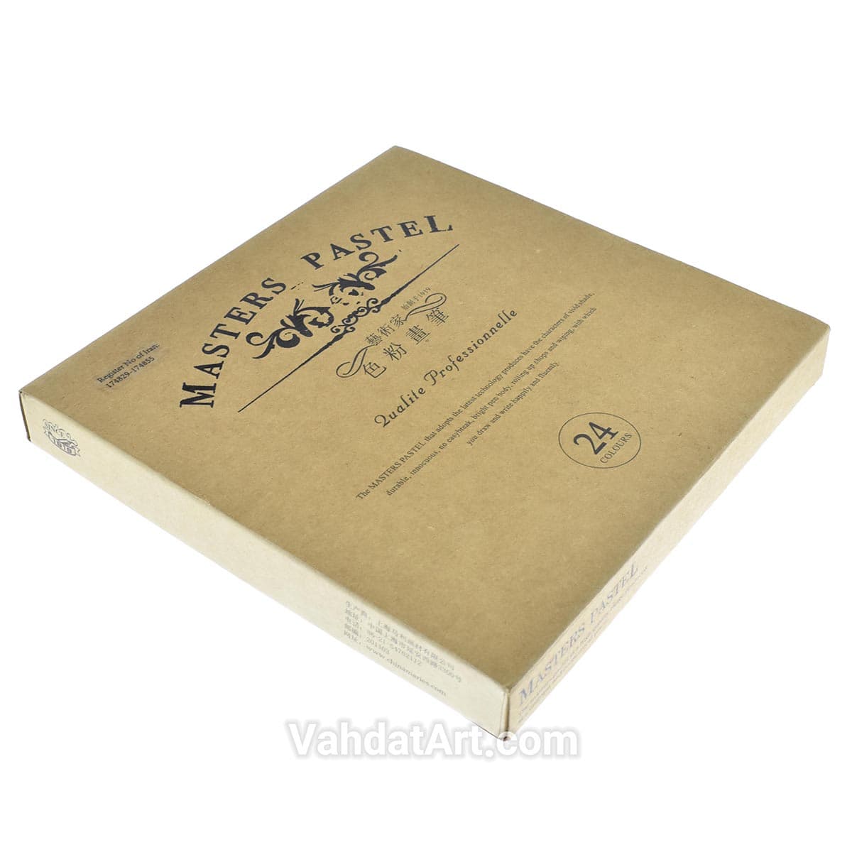 پاستل گچی 24 رنگ ماریس مدل Master Pastel — تصویر ۳