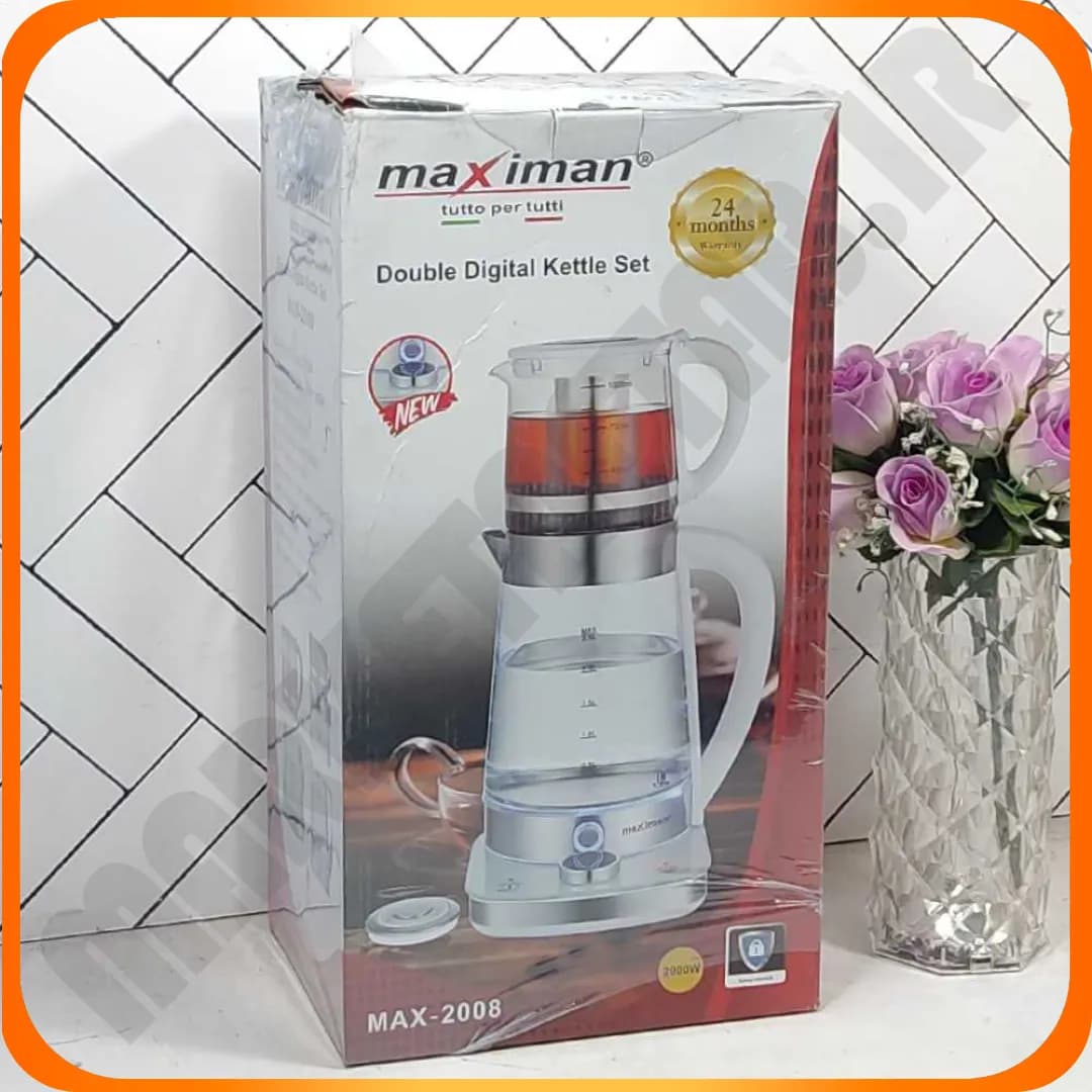 چای ساز روهمی 2000 وات MAX-2008 سفید مکسی من