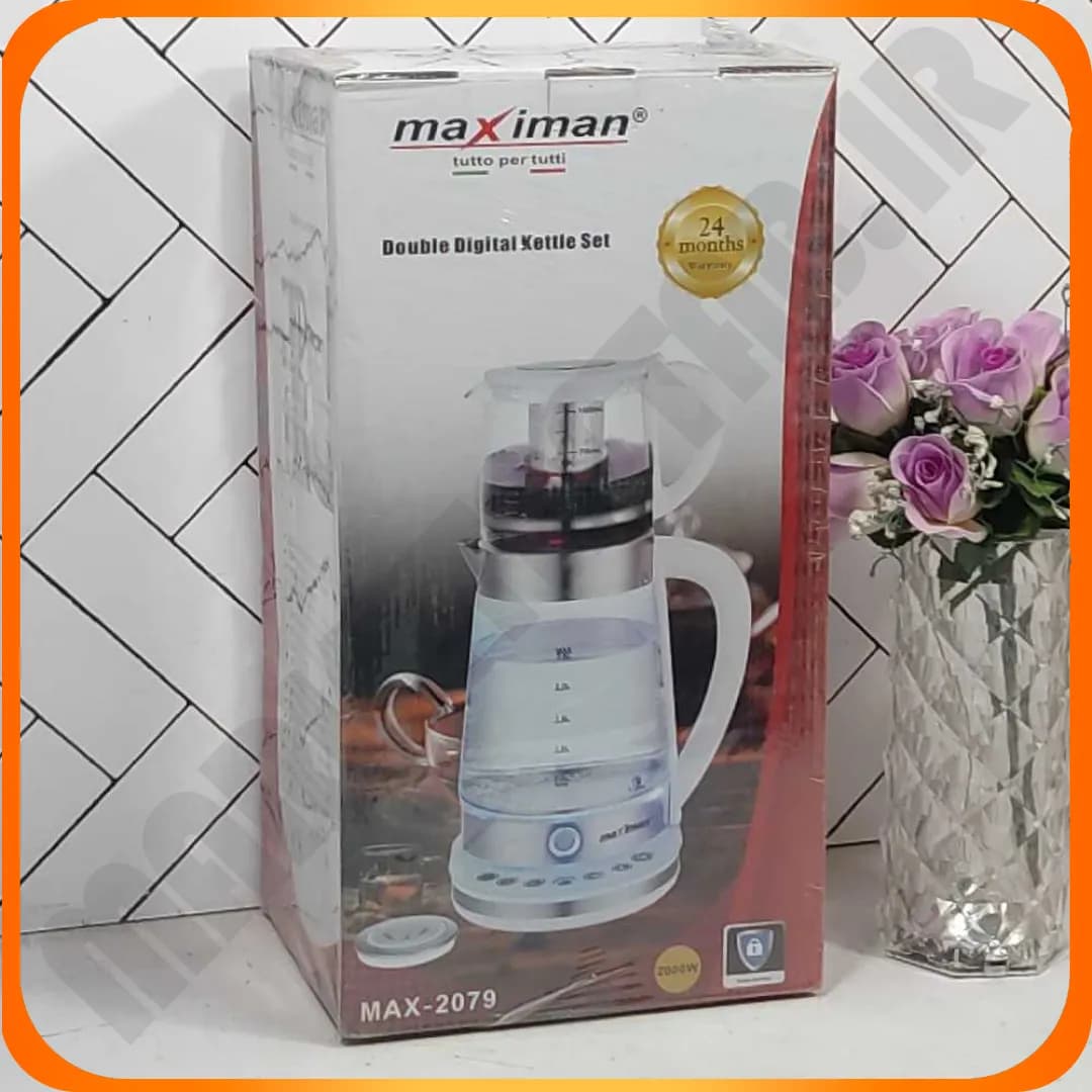 چای ساز روهمی 2000 وات MAX-2079 سفید مکسی من