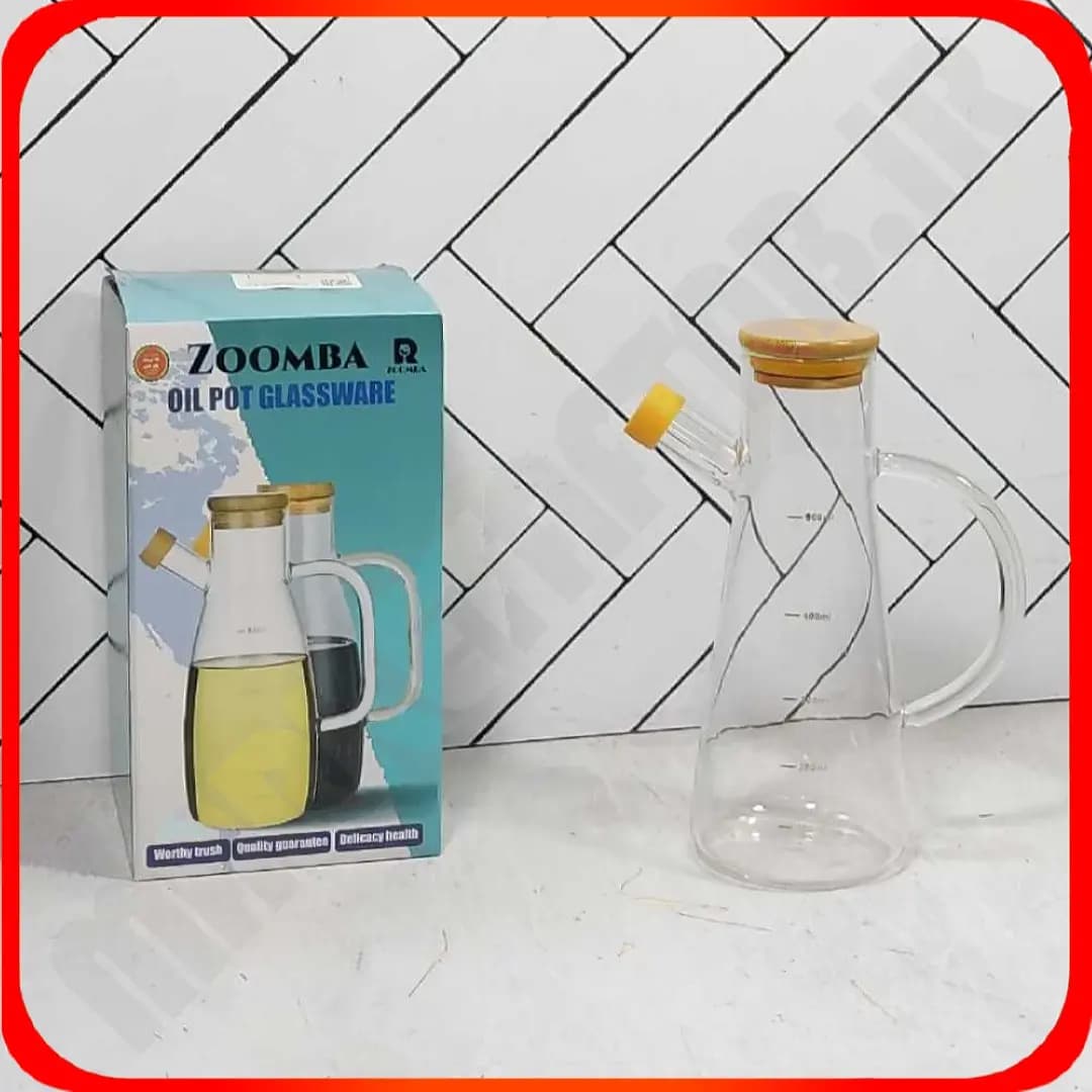 روغن ریز مخروطی دسته هلالی سرچوبی حجم 500 میل زومبا