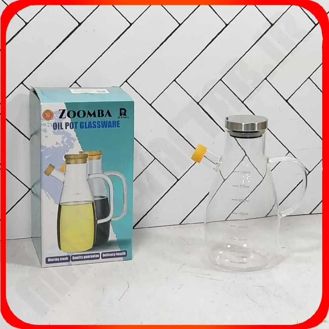 روغن ریز پارچی درب استیل حجم 800 میل زومبا