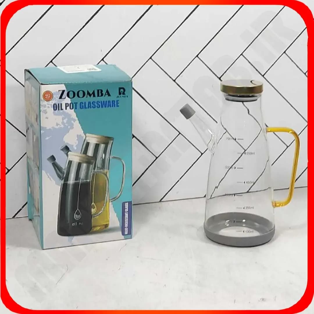 روغن ریز مخروطی کف سیلیکون درب طلایی حجم 750 میل زومبا