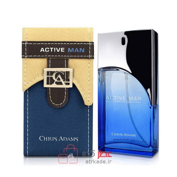 ادکلن مردانه اکتیو من Chris Adams Active Man حجم 80 میل