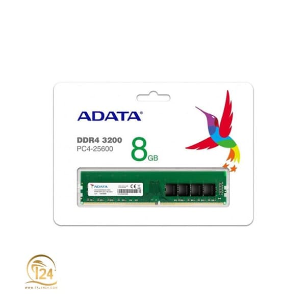 رم دسکتاپ ADATA مدل 3200 ظرفیت 8 گیگ — تصویر ۲