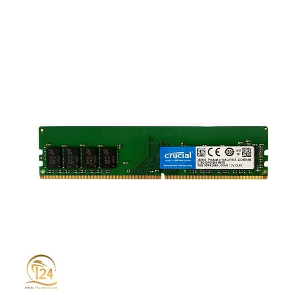 رم دسکتاپ CRUCIAL مدل 2666 ظرفیت 8 گیگ