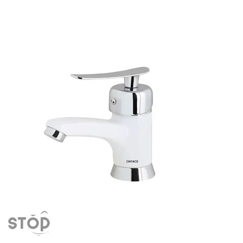 ست شیرآلات چیاکو مدل ریو سفید کروم مجموعه 4 عددی — تصویر ۴