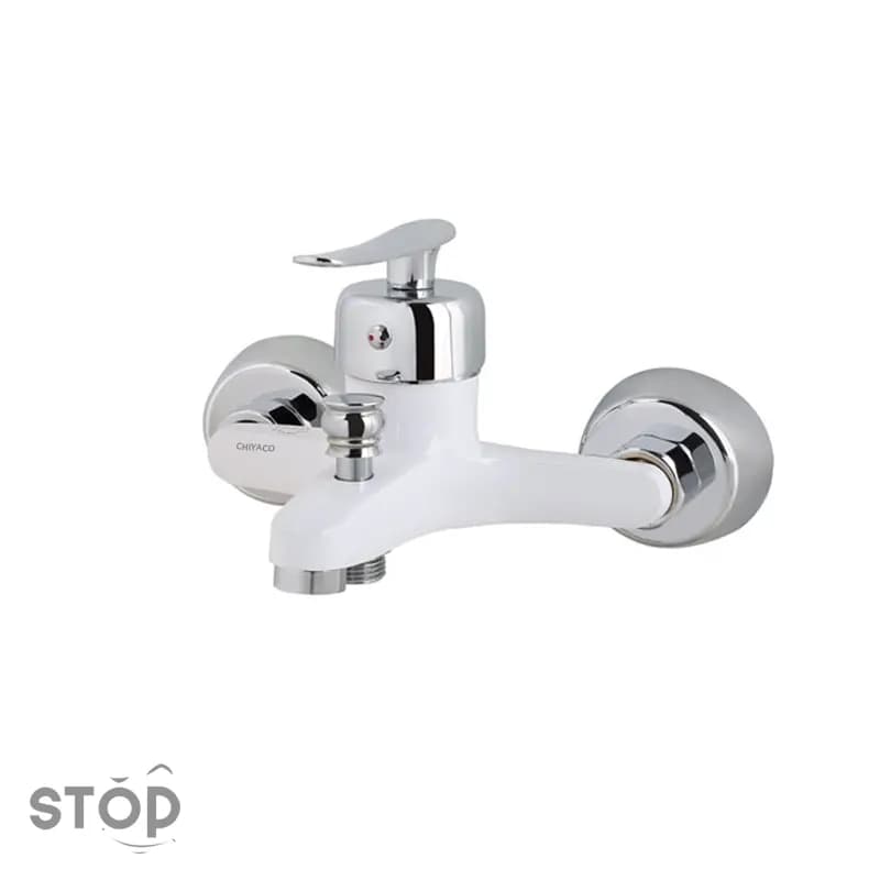 ست شیرآلات چیاکو مدل ریو سفید کروم مجموعه 4 عددی — تصویر ۳