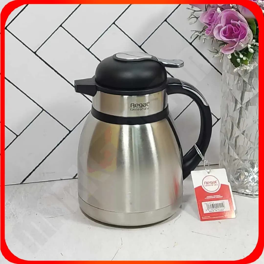 فلاسک 1/2 لیتر استیل دکمه دار TSCFP ریگال