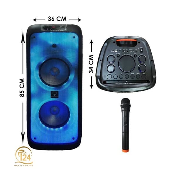 اسپیکر بلوتوثی DIAMOND مدل DX-BX2100 — تصویر ۲
