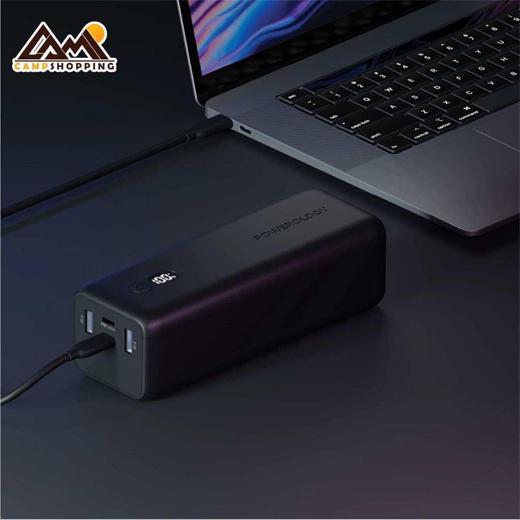 پاوربانک پاورولوجی مدل ONYX کد PPBCHA20 حجم 30000mAh — تصویر ۴