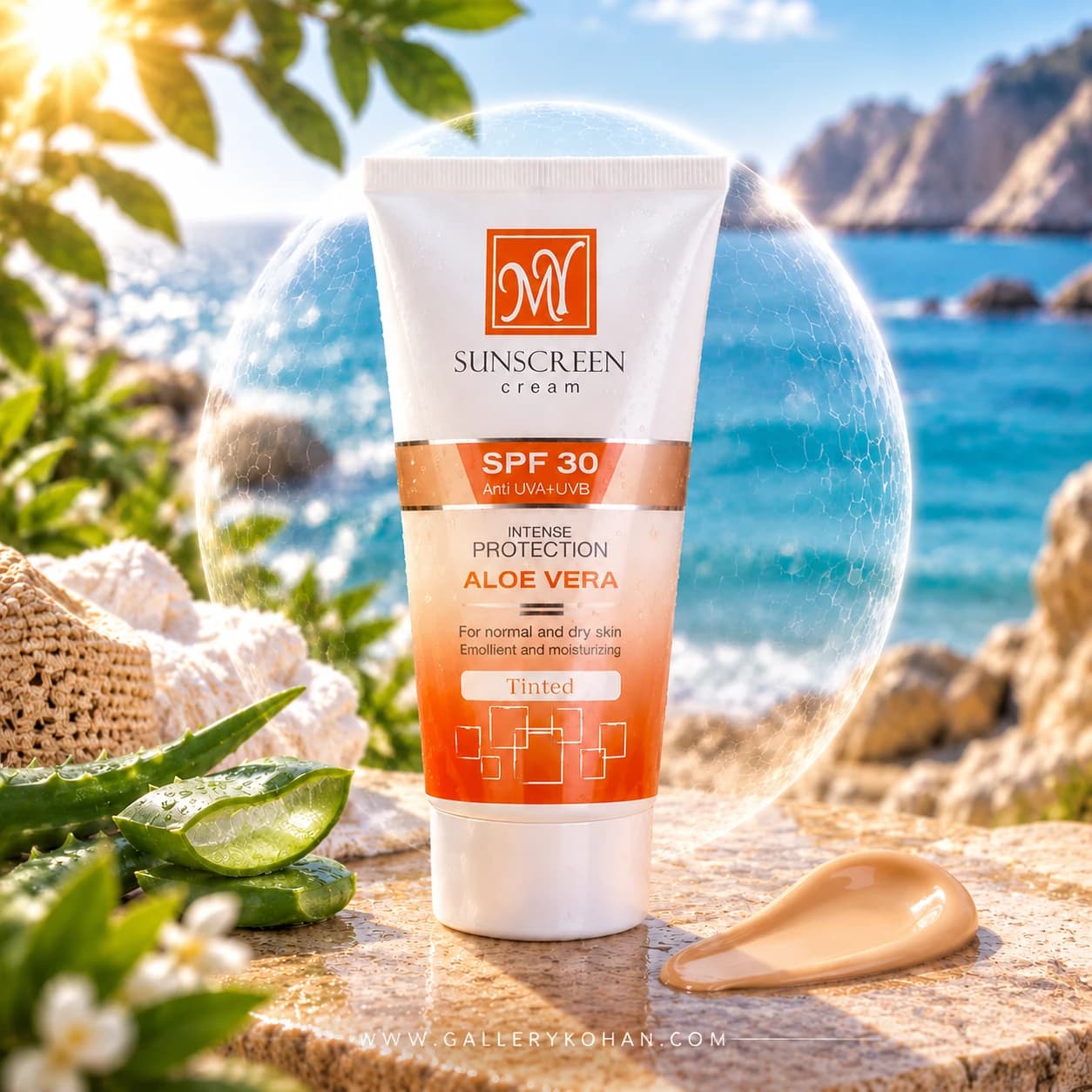 کرم ضد آفتاب SPF30 رنگی مای — تصویر ۳