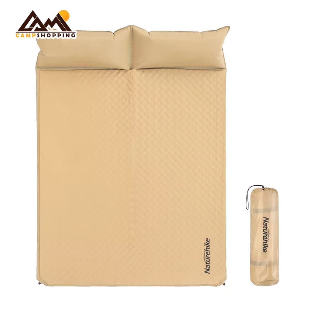 زیرانداز بادی الیافی دو نفره نیچرهایک مدل D01 کد CNK2300DZ014 — تصویر ۲