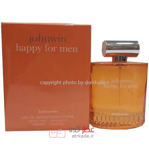 جانوین Johnwin happy for men حجم 100 میل