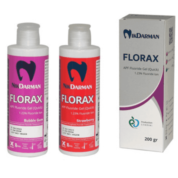 ژل فلوراید نیک درمان / FLORAX 200ml — تصویر ۲