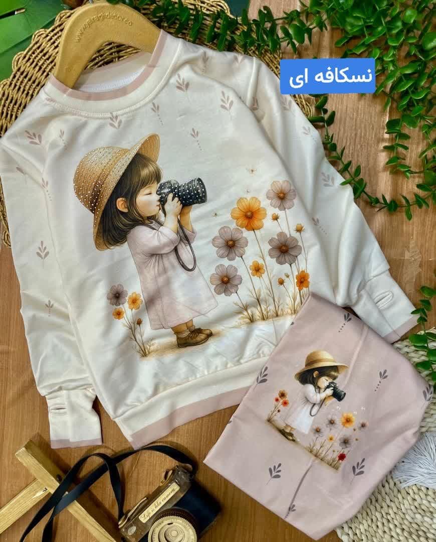 بلوز فینگردار و شلوار دختر عکاس — تصویر ۶