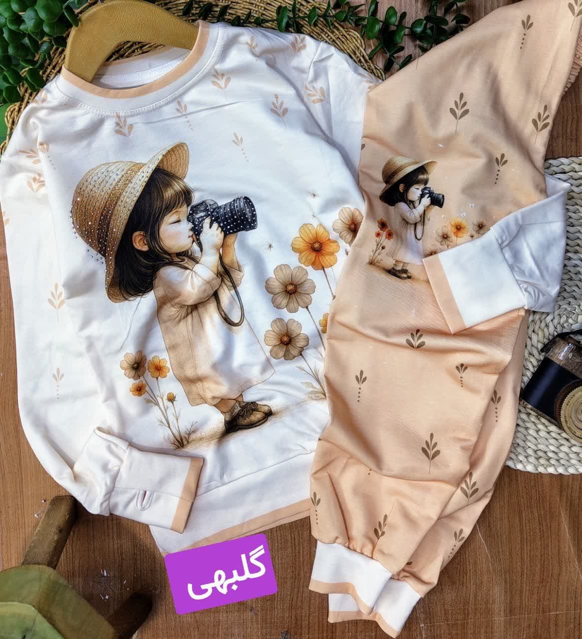 بلوز فینگردار و شلوار دختر عکاس — تصویر ۴