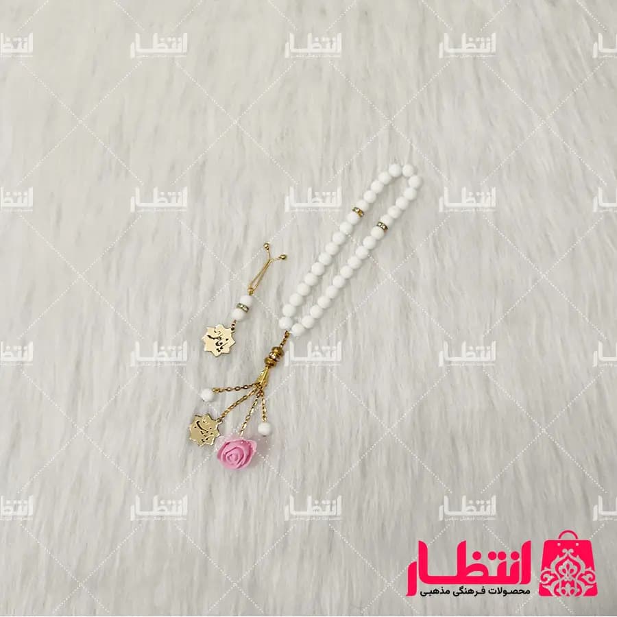 تسبیح گلدار طرح نسیم — تصویر ۲