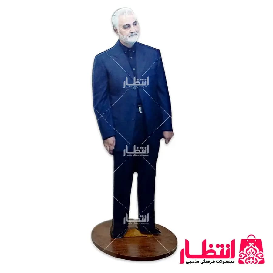 استند رومیزی طرح شهید سلیمانی
