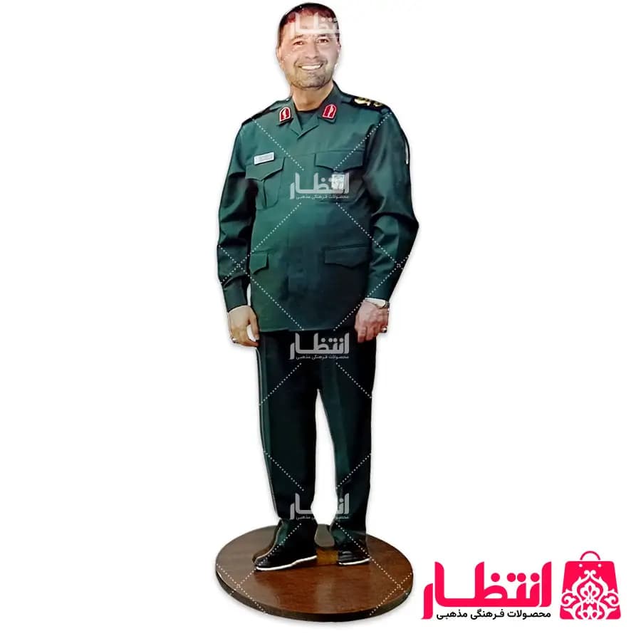 استند رومیزی شهید حسن طهرانی مقدم
