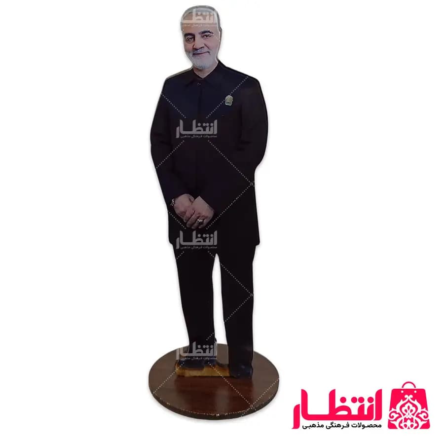 استند رومیزی شهید قاسم سلیمانی