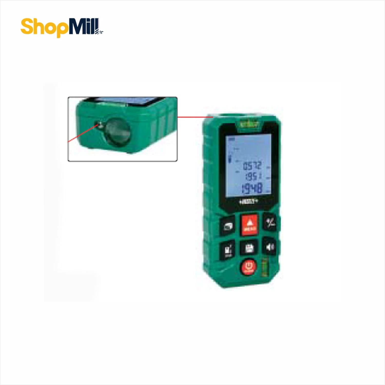متر لیزری اینسایز (Insize) 70 متری مدل9561-70B