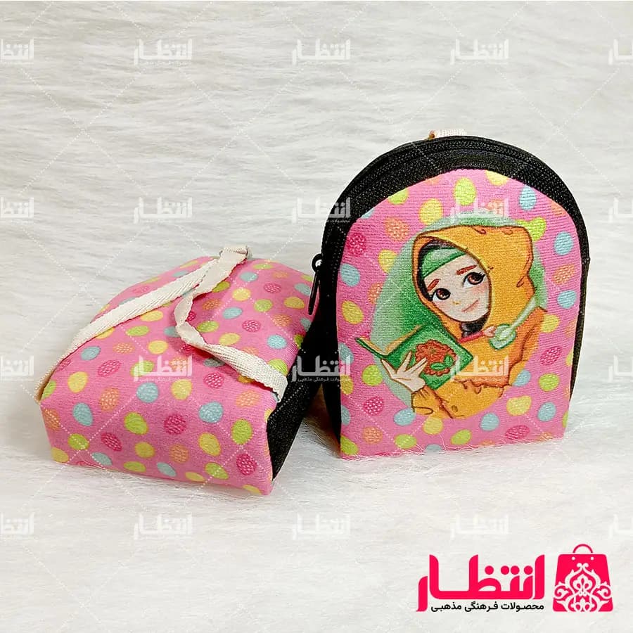کیف کودک طرح دختر کتابخوان