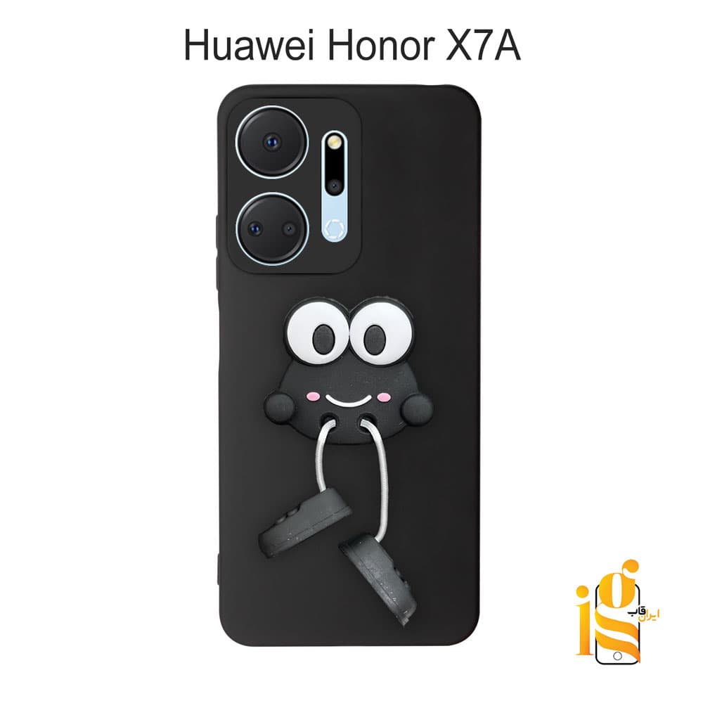 قاب عروسکی طرح قورباغه برای موبایل هوآوی Honor X7A — تصویر ۲