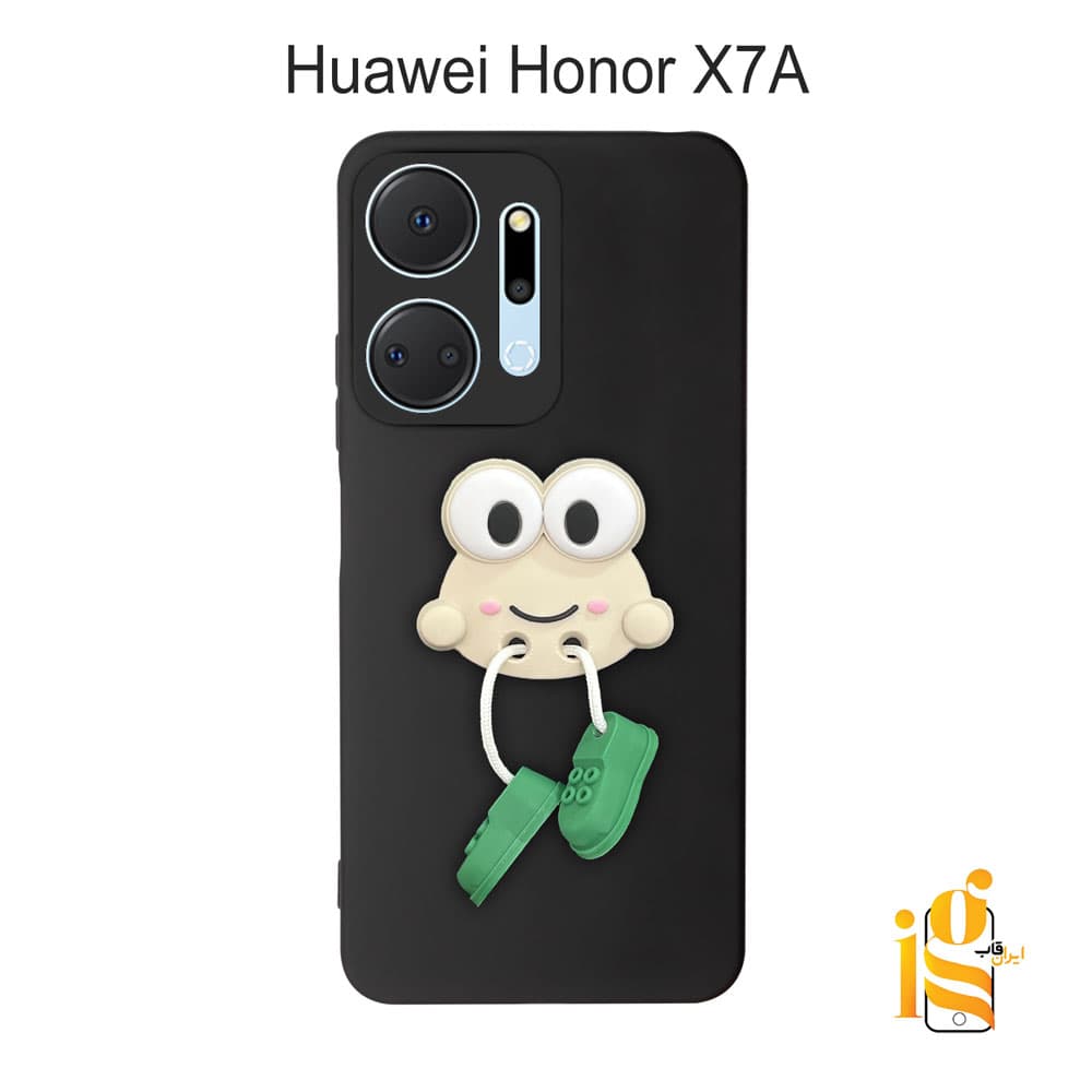 قاب عروسکی طرح قورباغه برای موبایل هوآوی Honor X7A