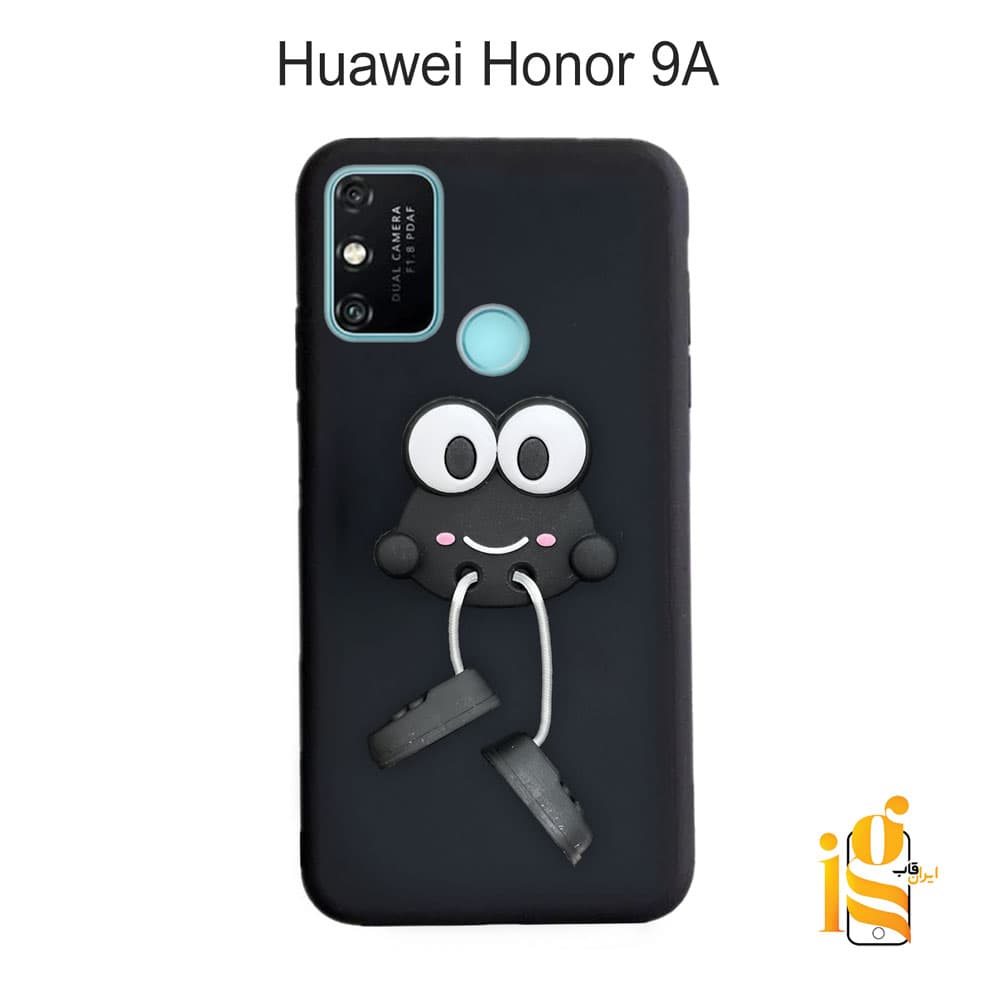 قاب عروسکی طرح قورباغه برای موبایل هوآوی Honor 9A — تصویر ۲