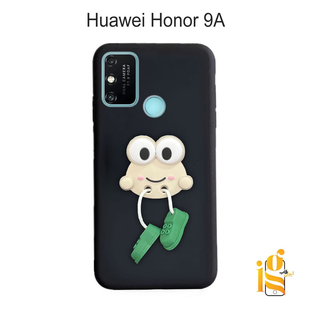 قاب عروسکی طرح قورباغه برای موبایل هوآوی Honor 9A