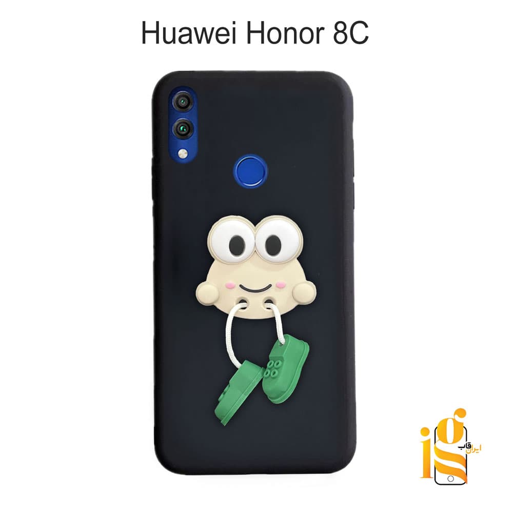 قاب عروسکی طرح قورباغه برای موبایل هوآوی Honor 8C