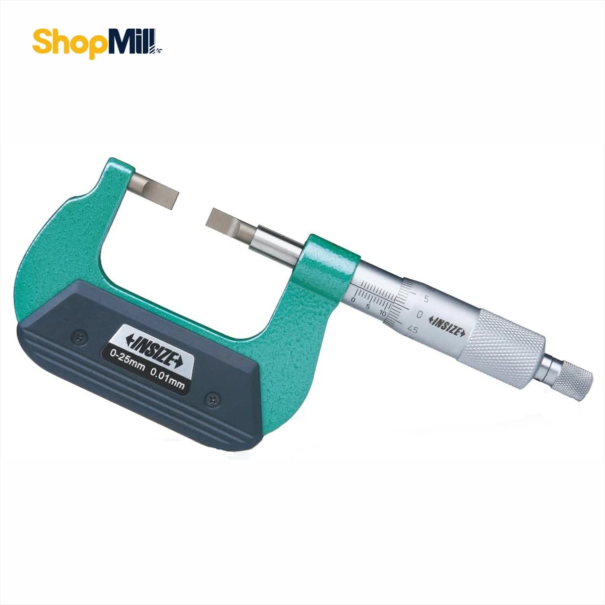 میکرومتر سوزنی اینسایز (Insize) خارج سنج 25-0 میلی متر مدل 3230-25BA