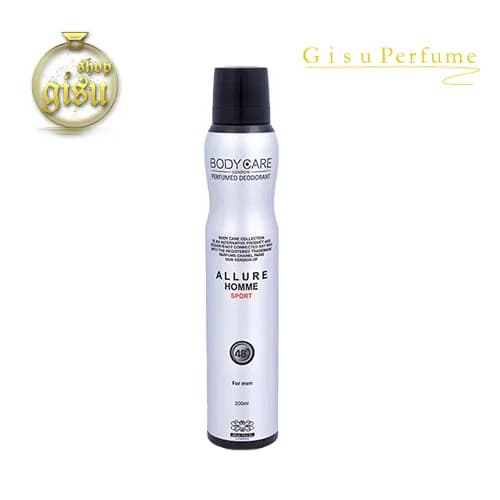 اسپری بدن آلور هوم اسپرت بادی کر(Body Care Allure Homme Sport)-حجم 200میل
