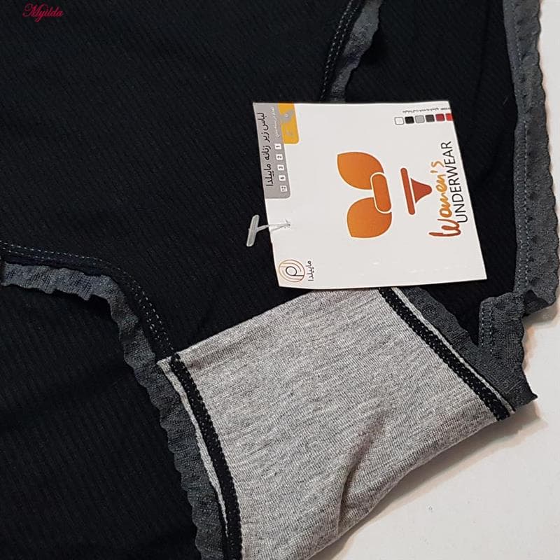 شورت زنانه کبریتی رنگ مشکی ماییلدا کد 5383 — تصویر ۳