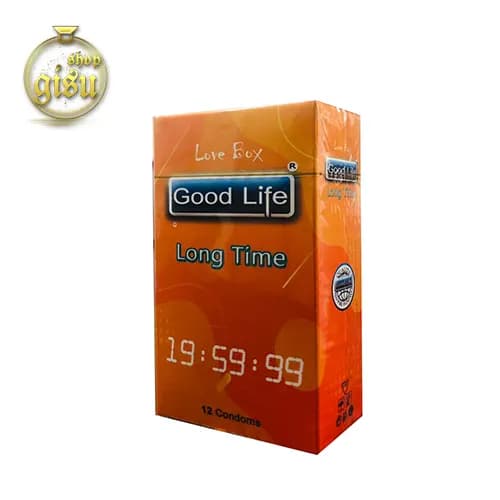 کاندوم گودلایف لانگ تایم سری لاوباکس(Goodlife Longtime)-12عددی