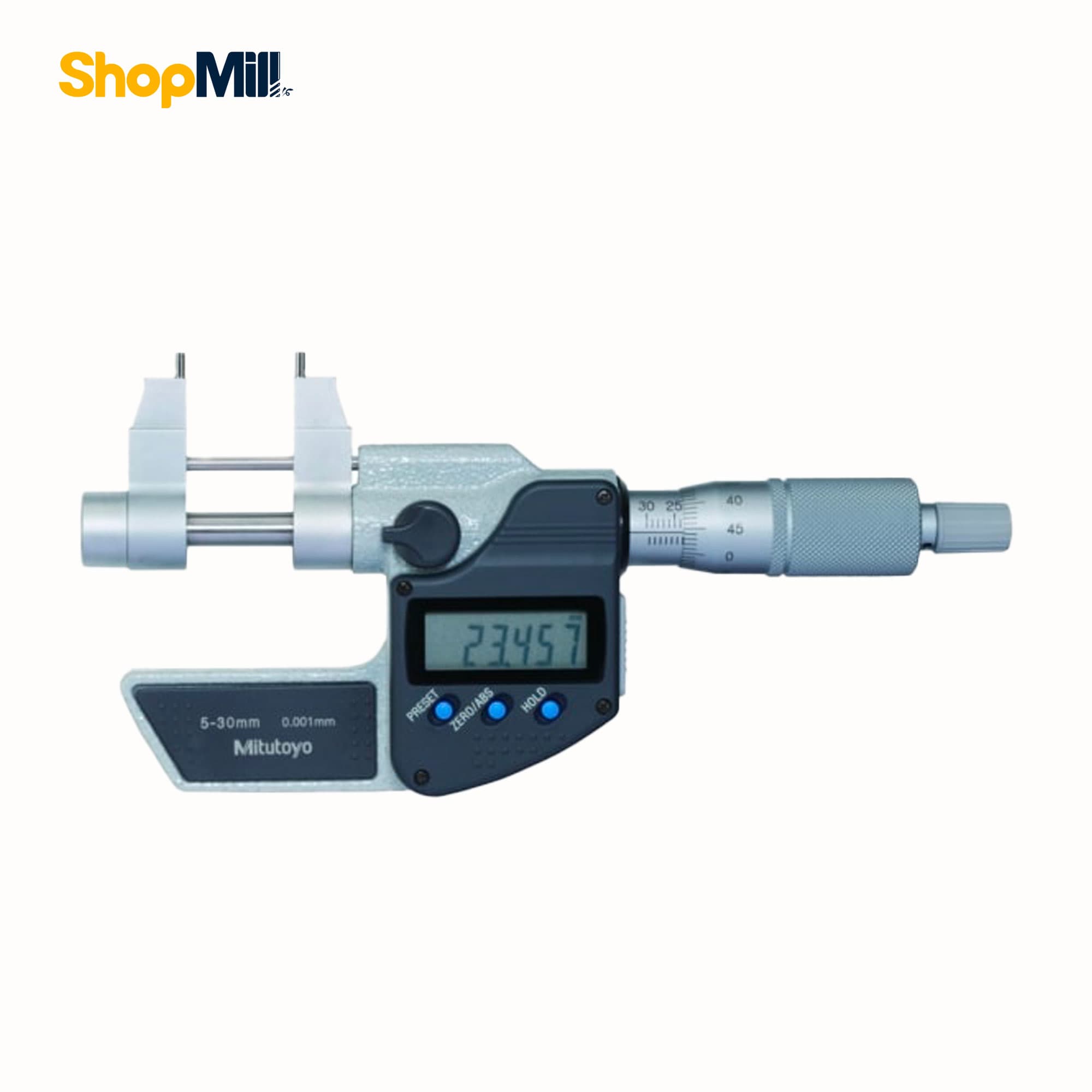 میکرومتر دیجیتال میتوتویو (Mitutoyo) 30-5 میلی متر داخل سنج مدل 250-345