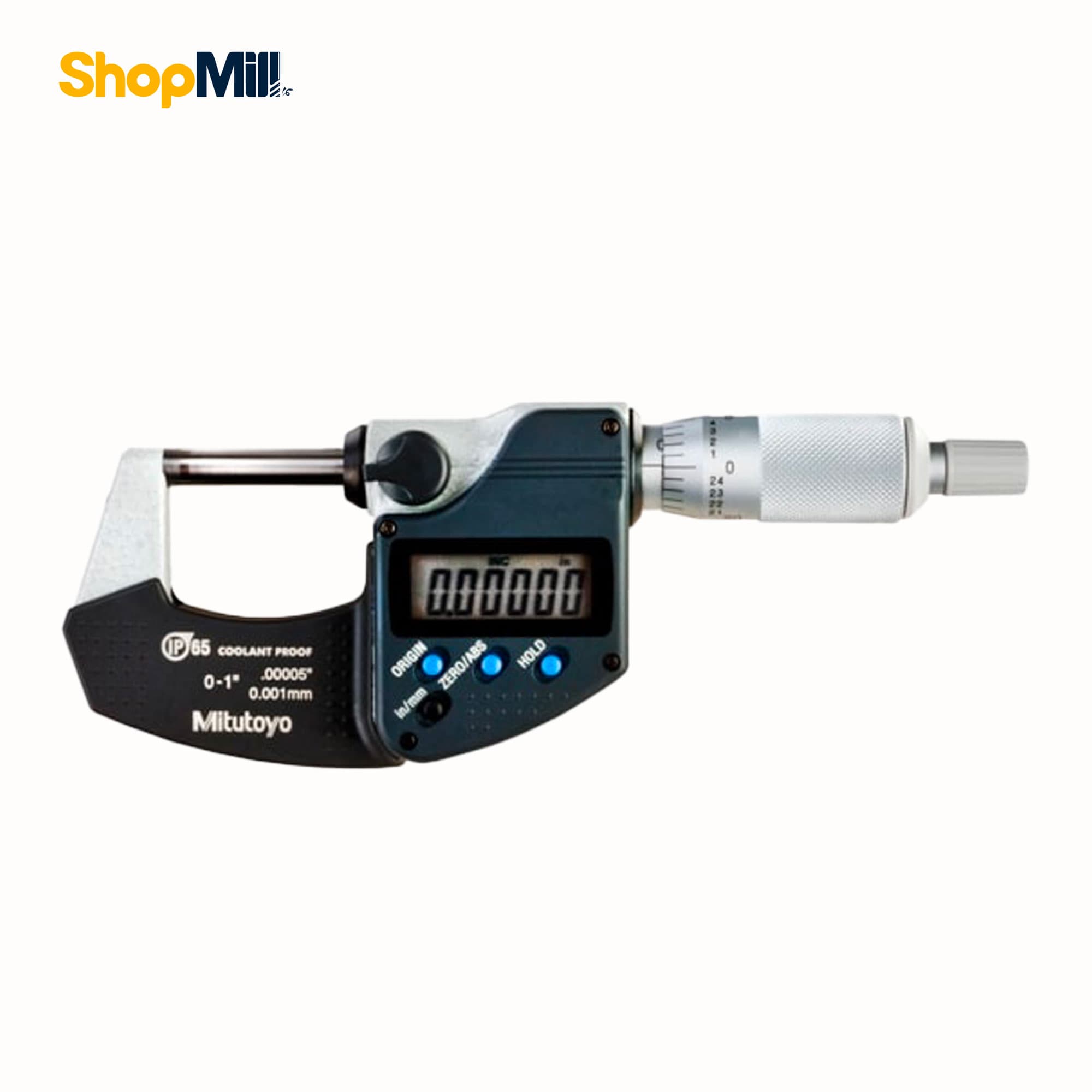 میکرومتر دیجیتال میتوتویو (Mitutoyo) 25-0 میلی متر خارج سنج ضد آب مدل 340-293